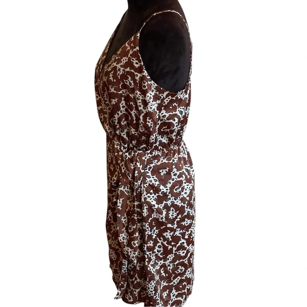 MOON RIVER MULTI PRINT SHEATH DRESS SZ LG - Picture 4 of 9